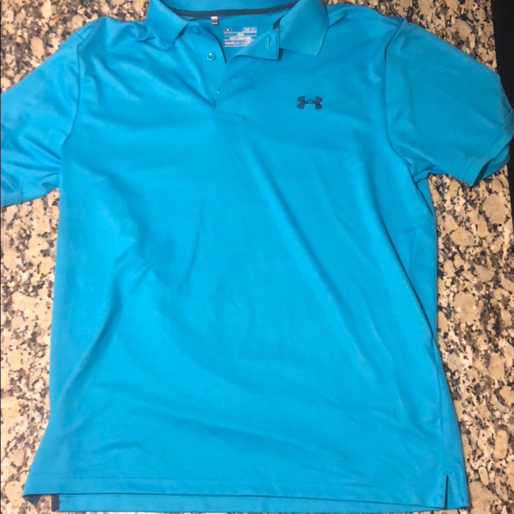 Lightly used men’s under armour golf polo